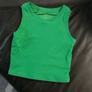 Klassy Network Green Crop Top